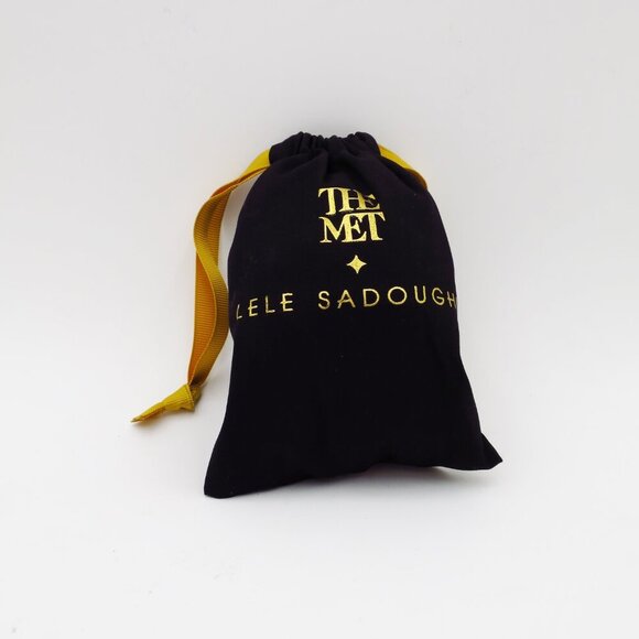 The Met x Lele Sadoughi Gustav Klimt Primavesi Hair Claw Clip NWT w Storage Bag - Picture 7 of 10